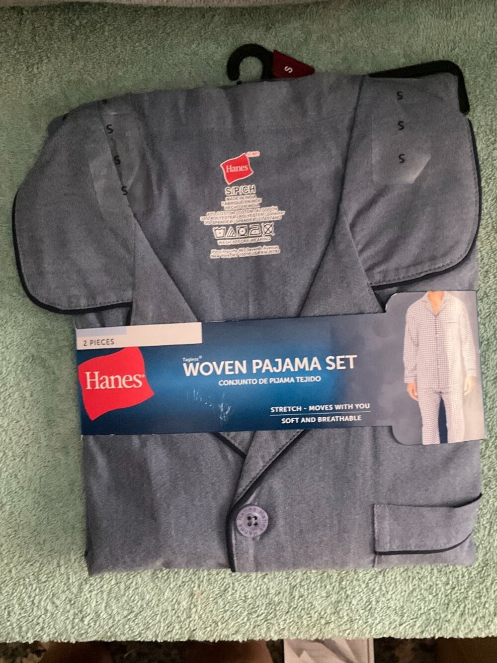 Men's Hanes Woven Pajama Set